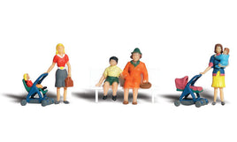 Scenic Accents(R) Figures -- Moms & Kids pkg(6)