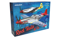 P-51D 'Red Tails & Co.' Dual Combo (1/48th Scale) Plastic Model Kit