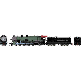 Athearn Genesis - HO 4-8-2 MT-4, SP/Early Green Boiler #4350