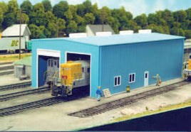 Modern 1- or 2-Stall Engine House -- Kit