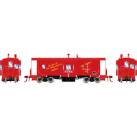 HO C-50-5 ICC Bay Window Caboose w/Lights, Willamette & Pacific #2