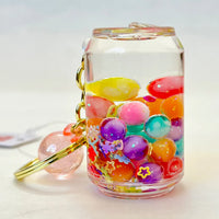 Colorful Bubble Floaty Key Charm