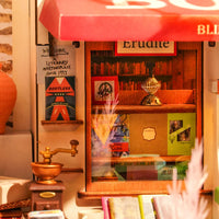 DIYMiniature House Kit - Corner Bookstore