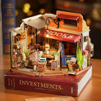 DIYMiniature House Kit - Corner Bookstore