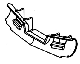 Details West 155 HO Snow Plow Standard