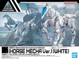 30MM Extended Armament Vehicle (Horse Mecha Ver.)[White] (1/144 Scale) Plastic Gundam Model Kit