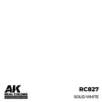 AK Real Colors Solid White Lacquer Paint 17mL