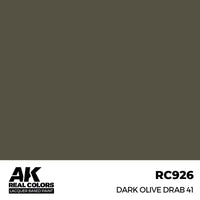 AK Real Colors Dark Olive Drab 41 Lacquer Paint 17mL