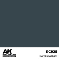 AK Real Colors Dark Sea Blue Lacquer Paint  17mL