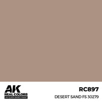 AK Real Colors Desert Sand FS 30279 Lacquer Paint 17mL