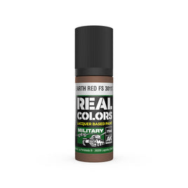 AK Real Colors Earth Red FS 30117 Lacquer Paint 17mL