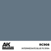 AK Real Colors Intermediate Blue FS 35164 Lacquer Paint 17mL