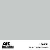 AK Real Colors Light Grey FS 36495 Lacquer Paint 17mL