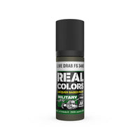 AK Real Colors Olive Drab FS 34087 Lacquer Paint 17mL