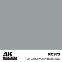 AK Real Colors RAF Barley Grey BS381C/626 Lacquer Color 17mL