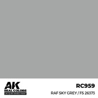 AK Real Colors RAF Sky Grey FS 26373 Lacquer Paint 17mL