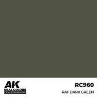 AK Real Colors RAF Dark Green Lacquer Paint 17mL