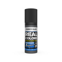 AK Real Colors Rubber Black Lacquer Paint 17mL