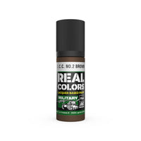 AK Real Colors S.C.C No.2 Brown Lacquer Paint 17mL