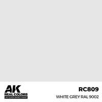 AK Real Color White Grey RAL 9002 Lacquer Paint 17mL