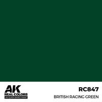 AK Real Colors British Racing Green Lacquer Paint 17mL