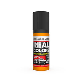 AK Real Colors Fluorescent Orange Lacquer Paint 17mL