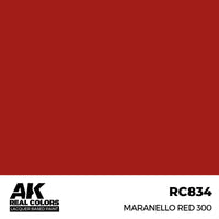 AK Real Colors Maranellos Red 300 Lacquer Paint 17mL