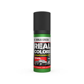 AK Real Colors Ninja Green Lacquer Paint 17mL