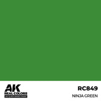 AK Real Colors Ninja Green Lacquer Paint 17mL