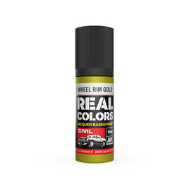 AK Real Colors Wheel Trim Gold Lacquer Paint 17mL