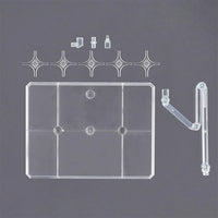 Action Base 8 (Clear) Plastic Gundam Model Stand