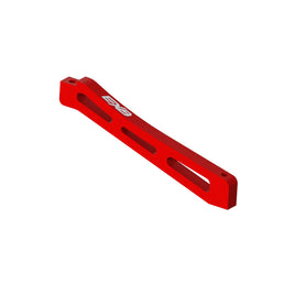 Arrma Front Center Chassis Brace Aluminum 98mm Red