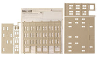 HO Scale M. T. Arms Hotel Woodland Scenics DPM Landmark Structures(R)