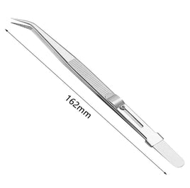 Curved Tweezers with Adjustable Slidelock