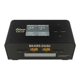 Black IMars Dual Channel 200W AC / 600W DC 15A Charger