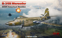 B-26B Marauder WWII US Bomber (1/48 Scale) Plastic Aircraft Model Kit