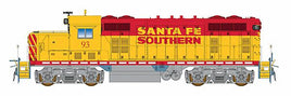 GP16 with DCC (Non-Sound) Decoder Santa Fe Southern (red, yellow)