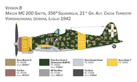 Macchi C.200 (1/48 Scale) Aircraft Model Kit