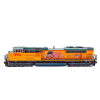 EMD SD70ACe with Nose Headlight Sound and DCC Union Pacific #8962 (Armour Yellow, gray, United States Flag)