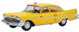 1959 Plymouth Belvedere Sedan, Assembled, Tanner Yellow Cab Co. Southern California (yellow, red)