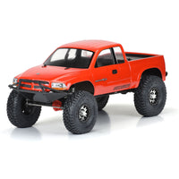 1997 Dodge Dakota Clear Body for 12.3” (313mm) Wheelbase Scale Crawlers