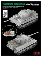 Tiger I Late Production 'Battle of Villers-Bocage' (1/35 Scale) Plastic Military Model Kit