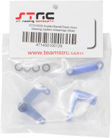 STRC Bellcrank Steering Set for TRA 2WD Blue