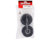 Black Gravel Pattern Tires with Foam Inserts