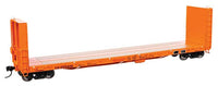 50' CC&F Bulkhead Flatcar - Ready to Run - Canadian National #603405 (orange)