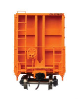 50' CC&F Bulkhead Flatcar - Ready to Run - Canadian National #603405 (orange)