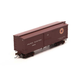 HO 36' Old Time Wood Box PE #1805