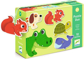 Puzzle Duo Animals Matching Puzzle