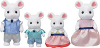 Calico Critters Marshmallow Mouse Family