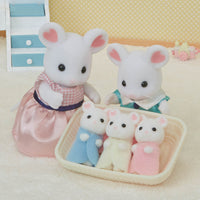 Calico Critters Marshmallow Mouse Triplets